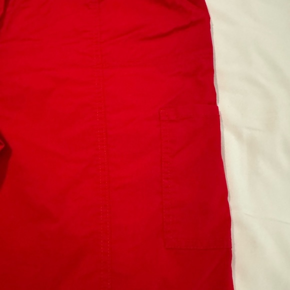 Chico’s cargo shorts Red Chicos Size 3 = size 16 - Picture 2 of 10